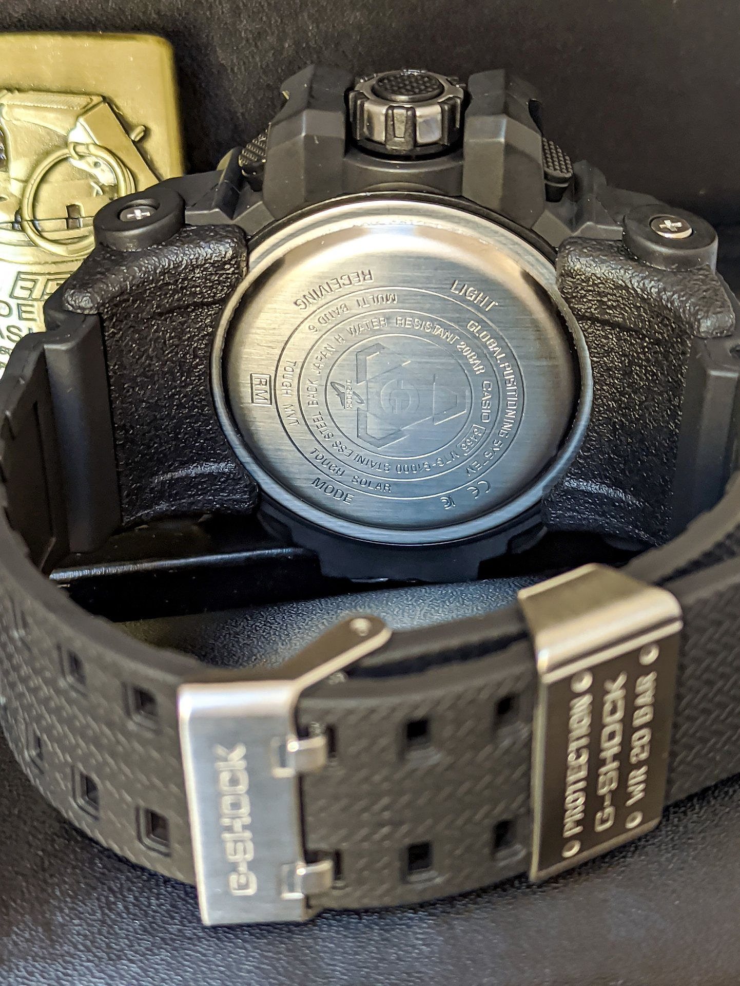 Relógio G-Shock Mudmaster Preto c/ Branco- Linha Gold (100% Funcional) a prova dagua - Imagem 3